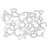 abc dotted font pano 001